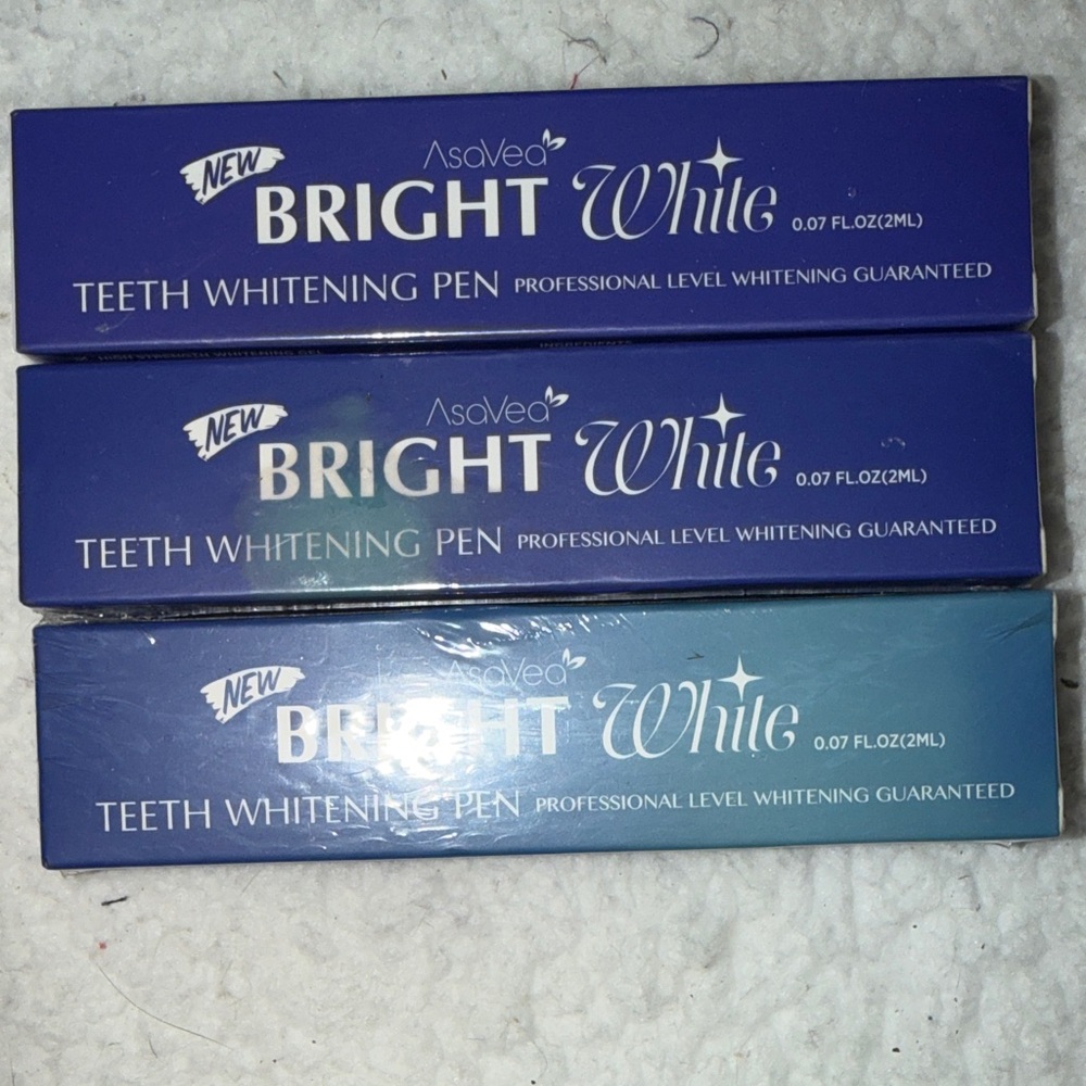 Bright White Teeth Whitening Pen a lot of 3 Set NEW